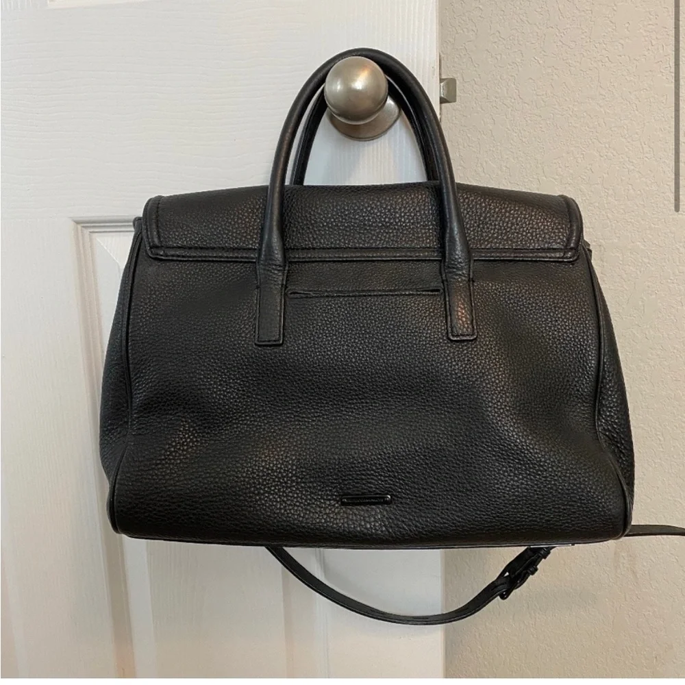 Rebecca Minkoff Black Leather Jules Bag - Picture 7 of 8